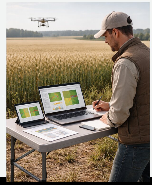 Система AI прогнозирования урожайности для точных агрономий в Азнакаеве