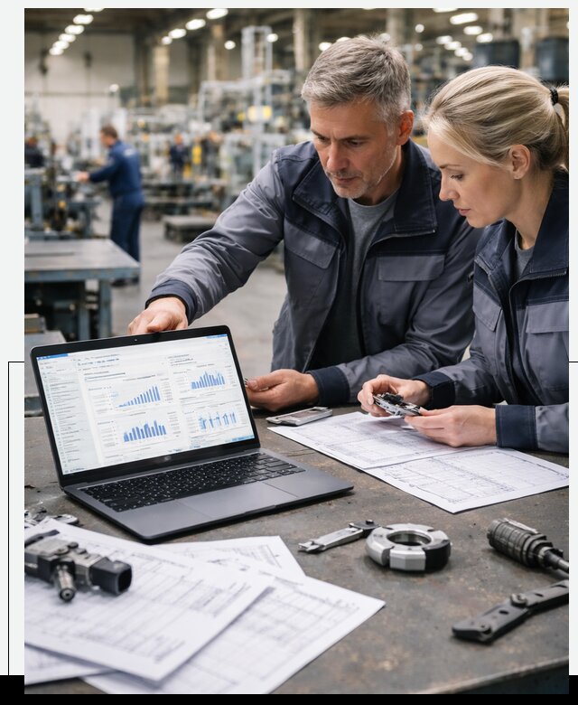 Внедрение ERP для производственного предприятия в Азнакаеве