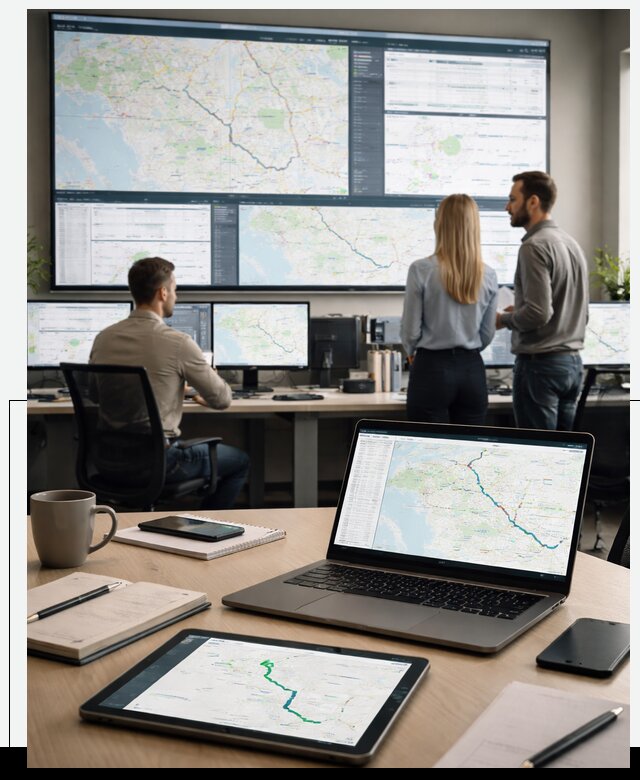 Трекинг грузов и Fleet Management, мониторинг автопарка в Азнакаеве