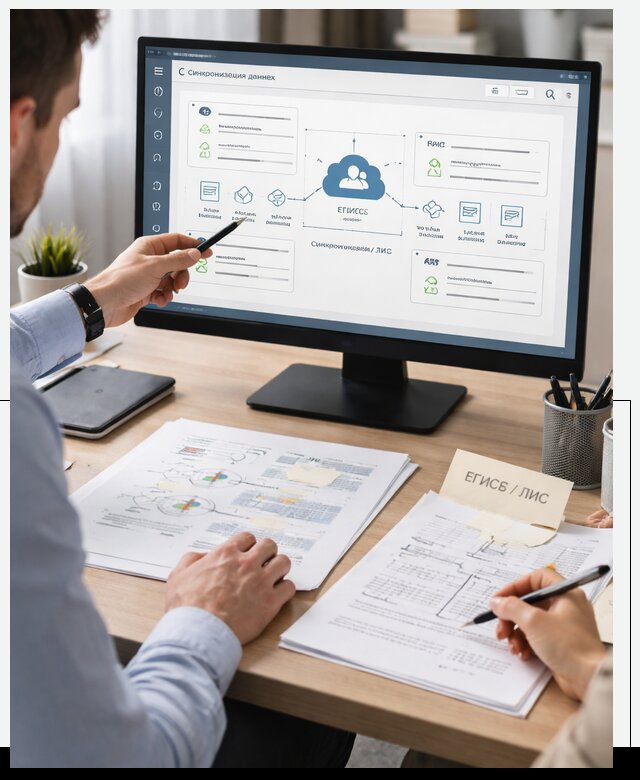 Интеграция с ЕГИСЗ и ЛИС в Азнакаеве от 153930 р., АвикейЗнк