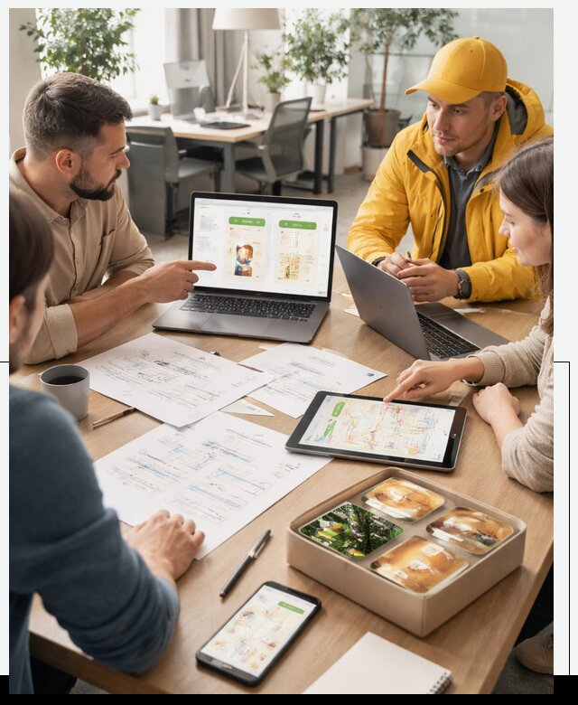 Разработка агрегатора доставки еды в Азнакаеве от 15393 р., АвикейЗнк